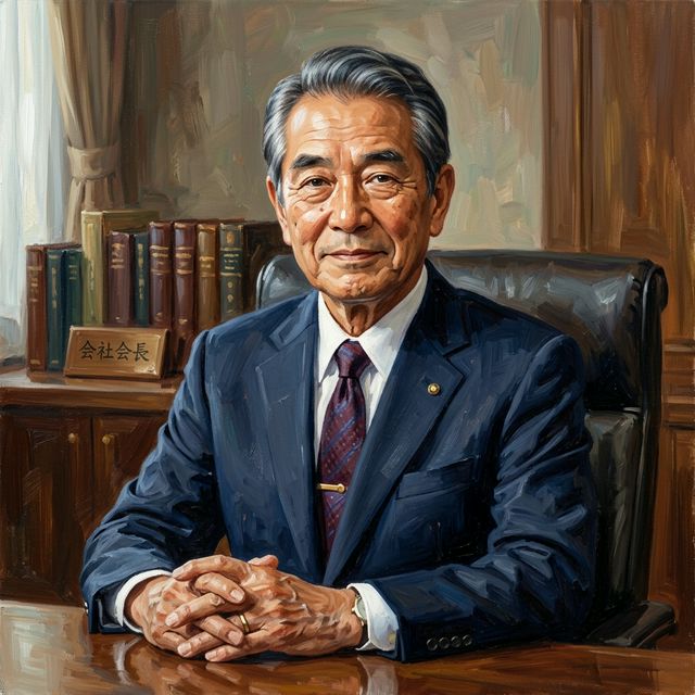 アクリル絵の具による深みのある肖像画表現